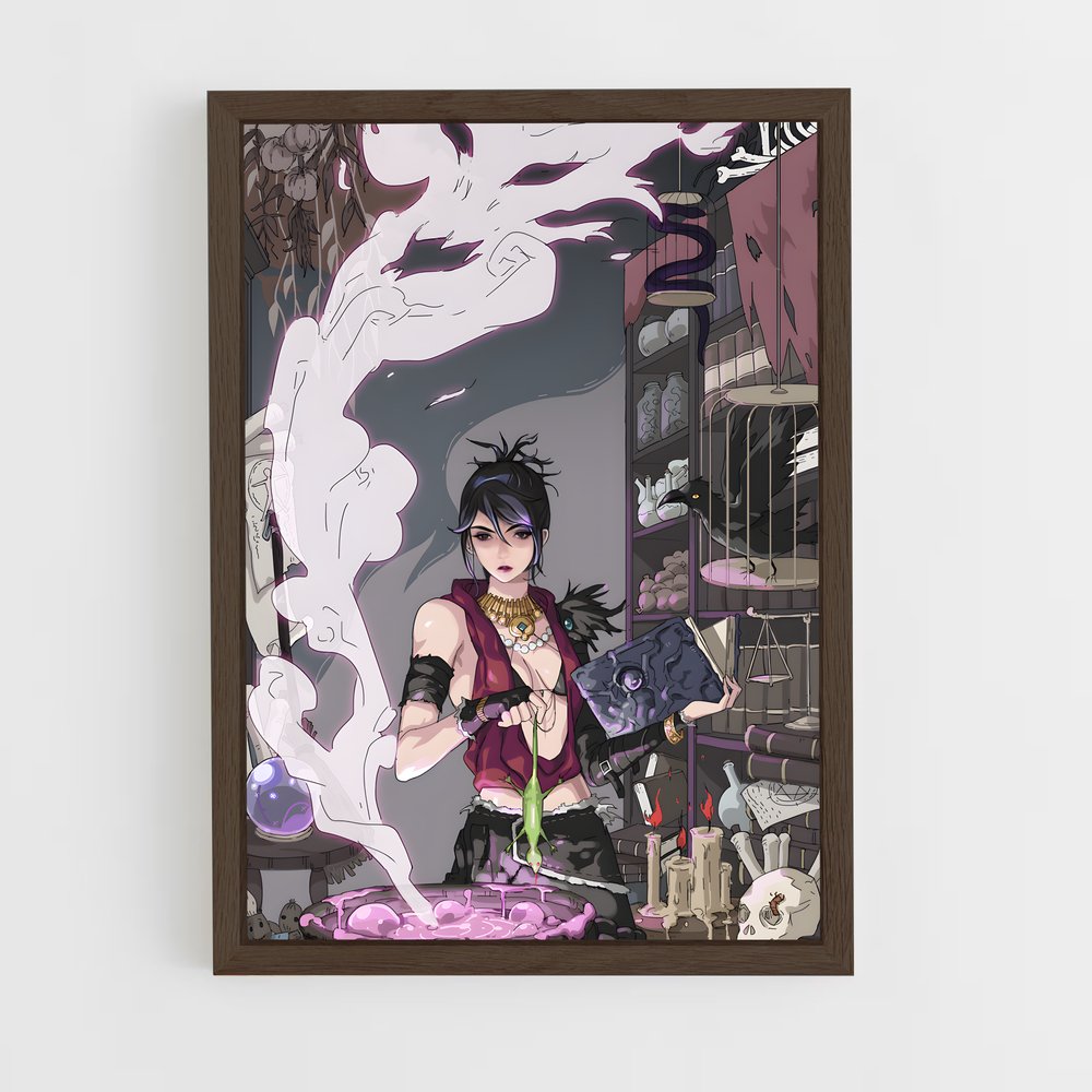 Poster Le Sanctuaire de Morrigan – affiche Dragon age (vue 5)